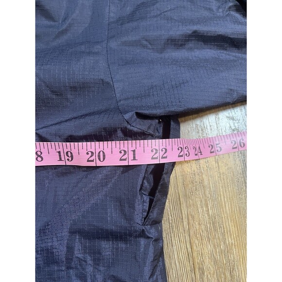 Vintage Moonstone Gore-Tex Jacket Mens M Blue  Ripstop 2 Way Zip Vented Hooded - Picture 14 of 15